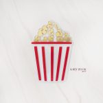 Acrylic Popcorn Sign – Movie Night Decor