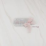 Glitter Name Tag with Bow